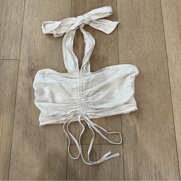 EUC Drawstring Halter Top - Picture 6 of 10